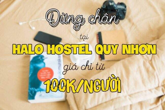 Dừng chân tại Halo Hostel Quy Nhơn "mới toanh" giá chỉ từ 100k/người 1 dung chan tai halo hostel quy nhon moi toanh gia chi tu 100k nguoi