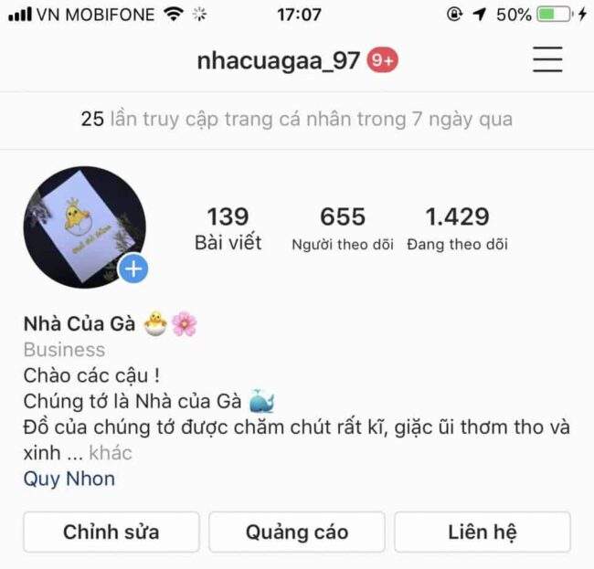 Instagram đồ si Quy Nhơn