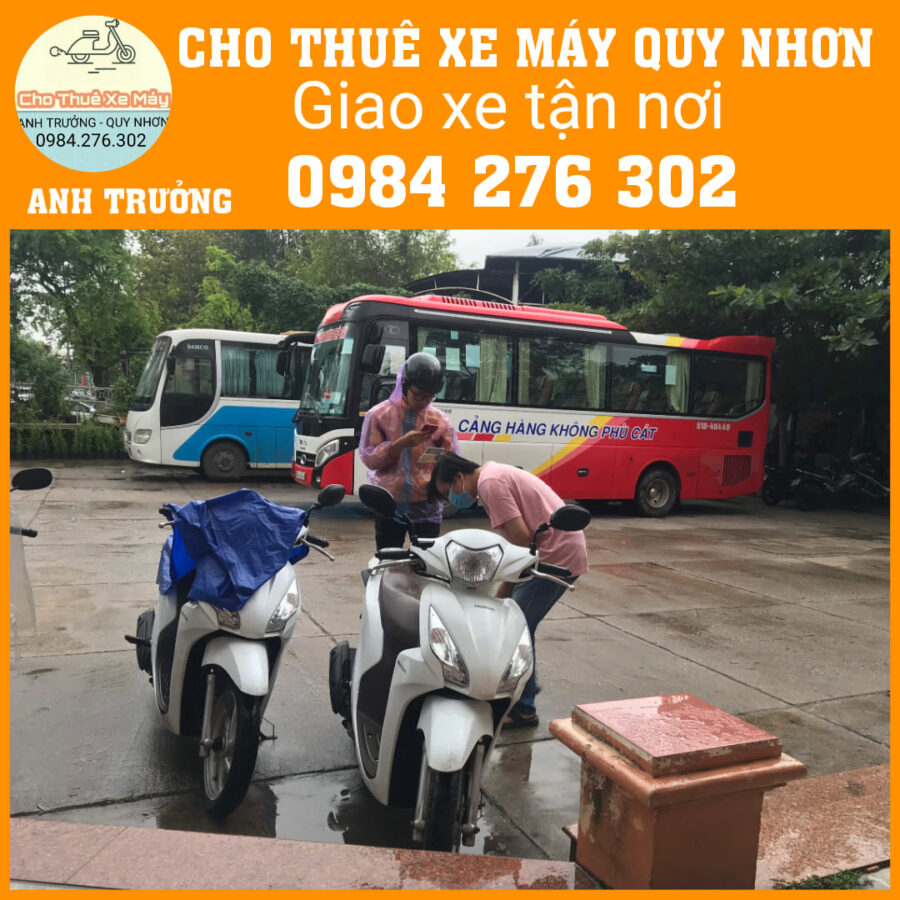 Cho thuê xe máy tại FLC Quy Nhơn - Anh Trưởng