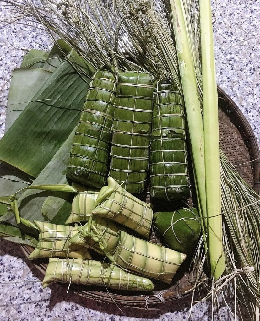 Bánh Tét - Bánh Chưng: Truyền Thống Nghìn Năm Của Việt Nam 7 bánh tét Việt Nam (nguồn: sưu tầm)