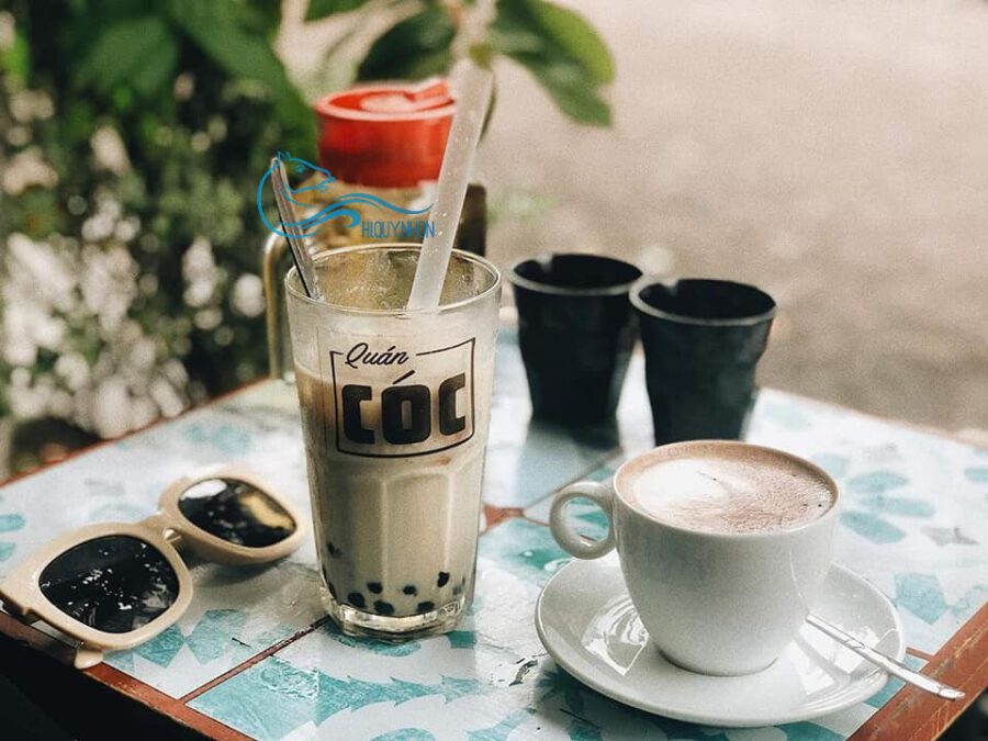 Cóc cà phê - Ảnh: Sưu tầm (Café vỉa hè Quy Nhơn)