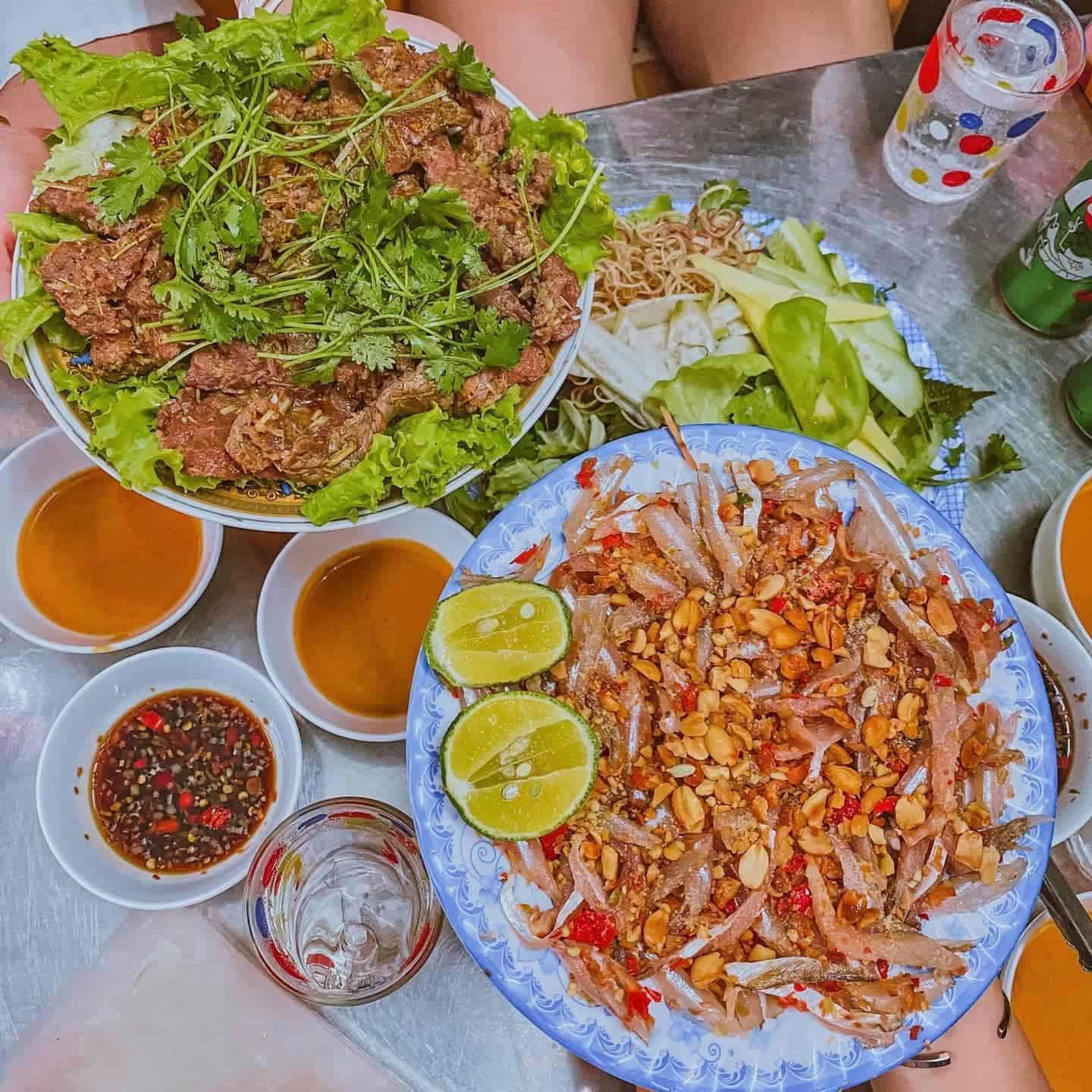 gỏi cá mai quy nhơn