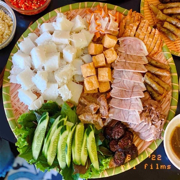 Mẹt bún đậu Vị Nhà