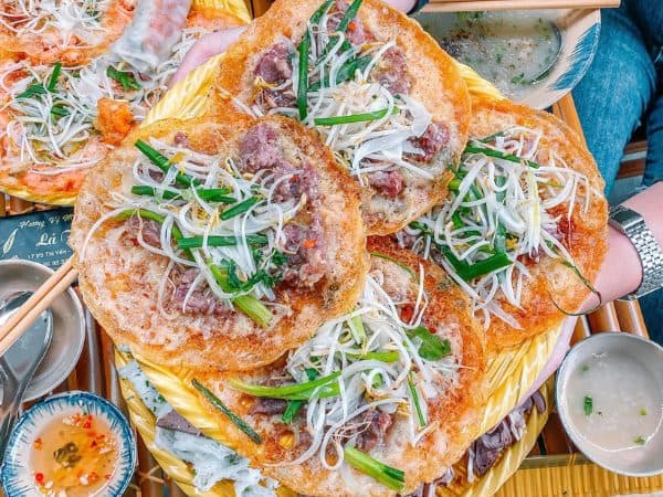 Bánh xèo thịt, bánh xèo mực