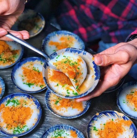 Bánh bèo Quy Nhơn. Ảnh Gà Bông Foodie
