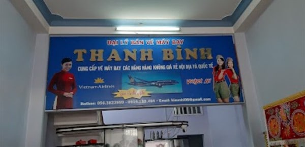 Đại lý vé máy bay Thanh Bình. Ảnh sưu tầm