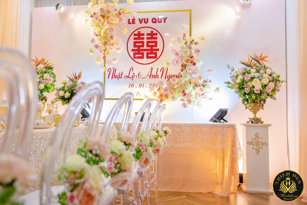 THIÊN NGA WEDDING - cung cấp trọn gói trang trí tiệc cưới Quy Nhơn