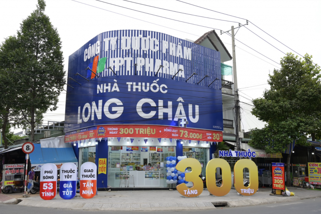 Tiệm thuốc uy tín Long Châu - Ảnh: Nhà thuốc Long Châu