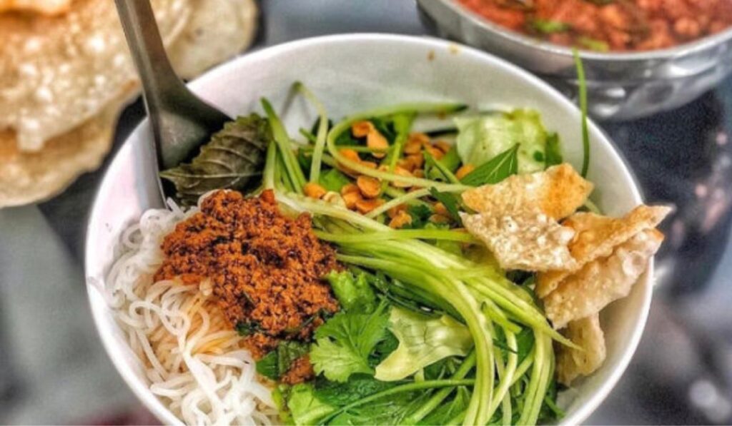 Bún rạm - Ăn gì khi du lịch Quy Nhơn 