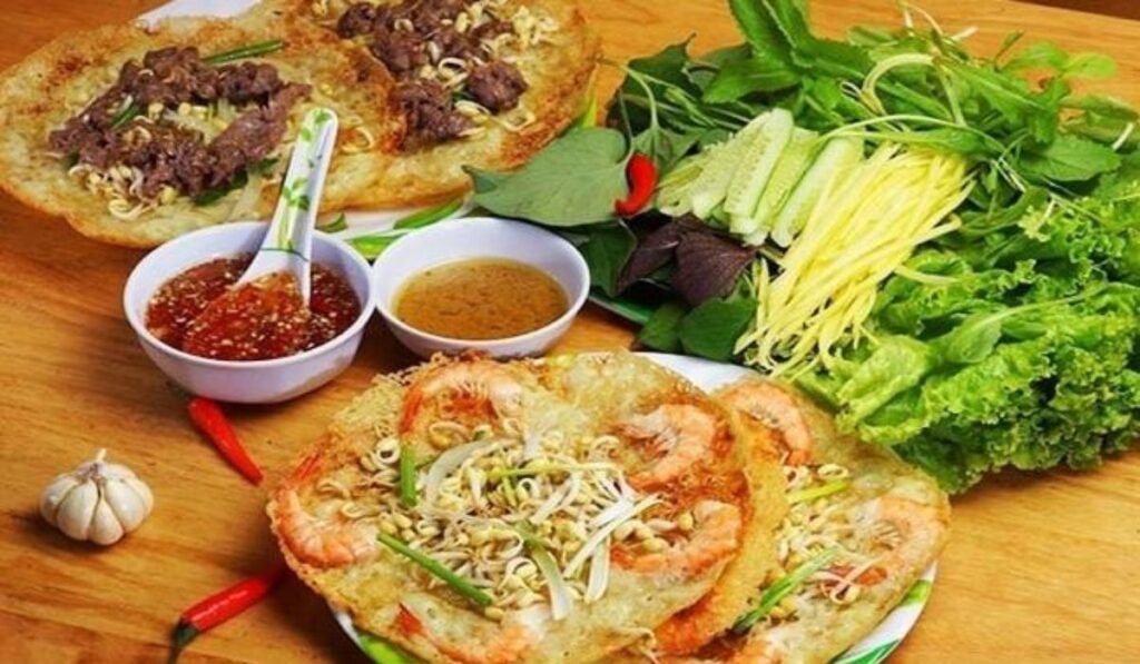 Bánh xèo tôm nhảy Bình Định - Nguồn: Sưu tầm